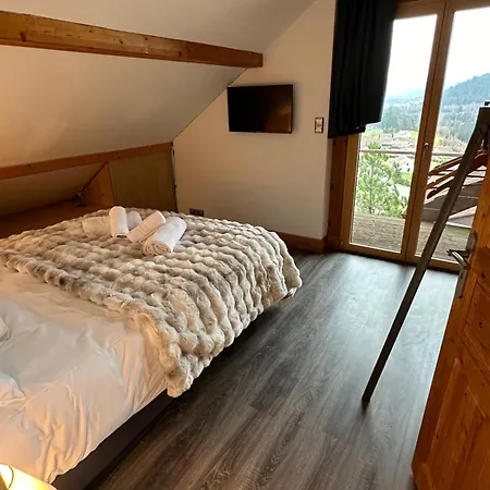 Piscine Vue Panoramique Sur Gerardmer Et Le Hohneck 샬레 르톨리