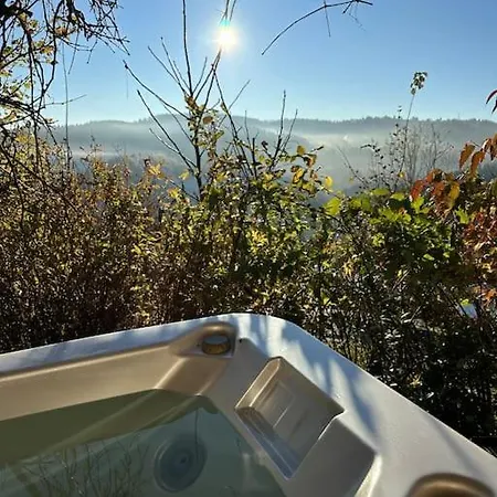 Piscine Vue Panoramique Sur Gerardmer Et Le Hohneck Horská chata Le Tholy