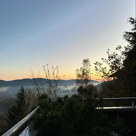 Piscine Vue Panoramique Sur Gerardmer Et Le Hohneck Σαλέ