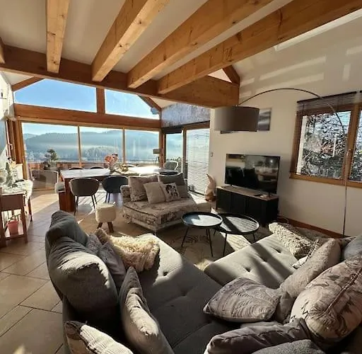 샬레 Piscine Vue Panoramique Sur Gerardmer Et Le Hohneck *